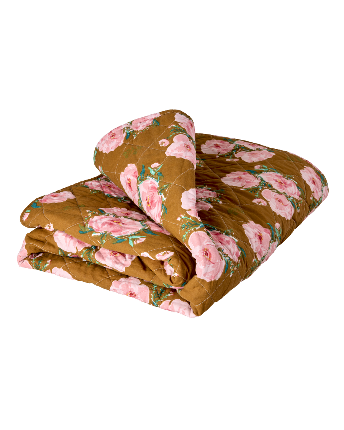 Quilt Blanket - Floral Fiesta Rose Print