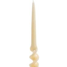 Load image into Gallery viewer, Gloss Hand Turned Taper Candle 29cm
