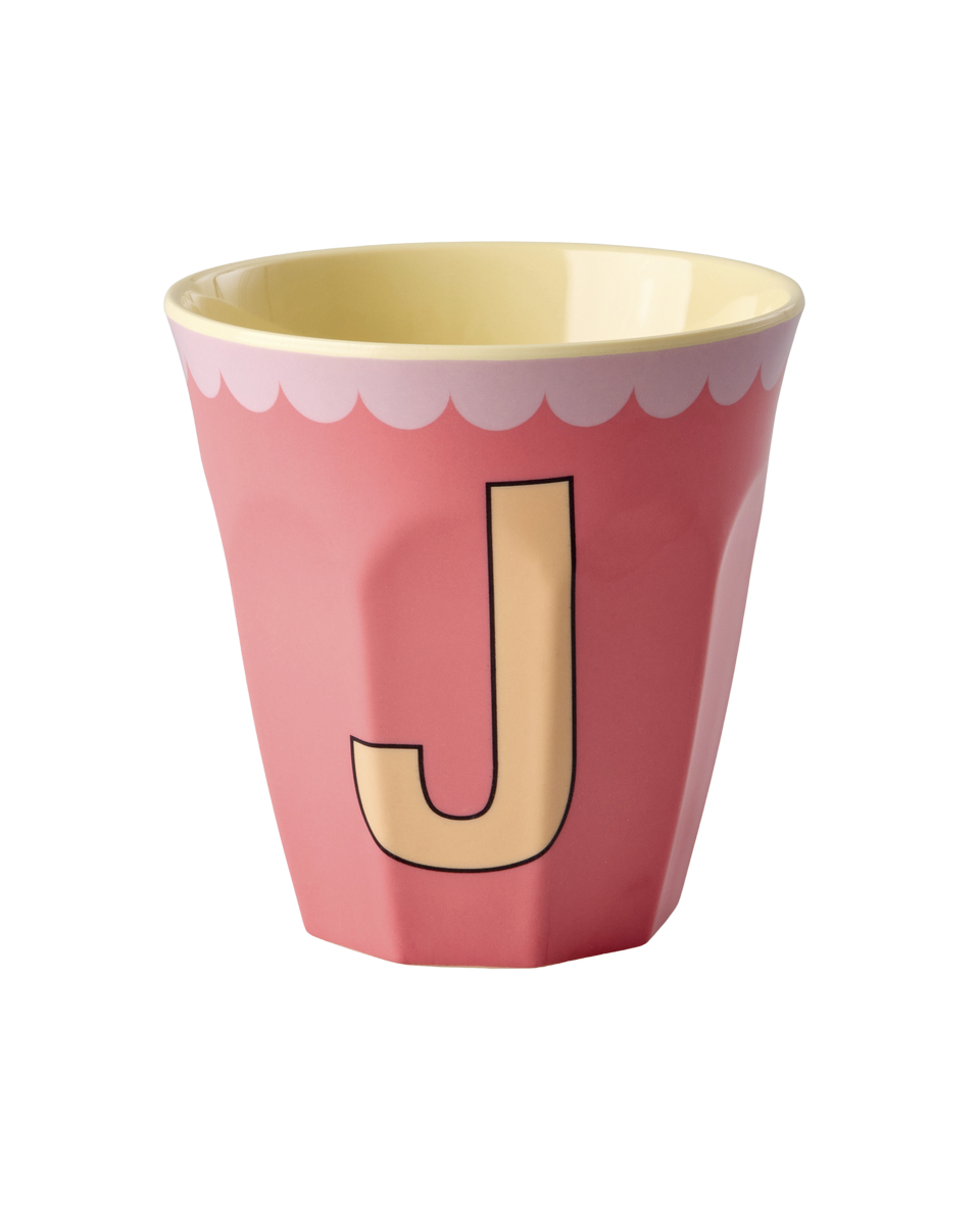 Vintage Colour Letter Cups
