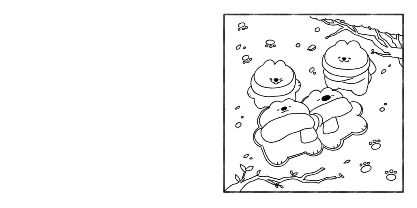 Cosy Chill: Cute and Relaxing Colouring Book