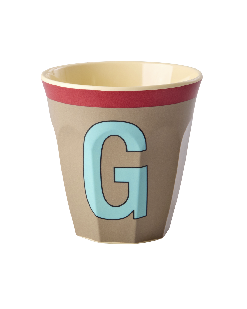 Vintage Colour Letter Cups