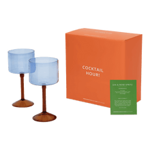 Load image into Gallery viewer, Gin &amp; Tonic Cocktail Glasses - Set of 2
