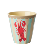Load image into Gallery viewer, Medium Cup - New Lobster Print
