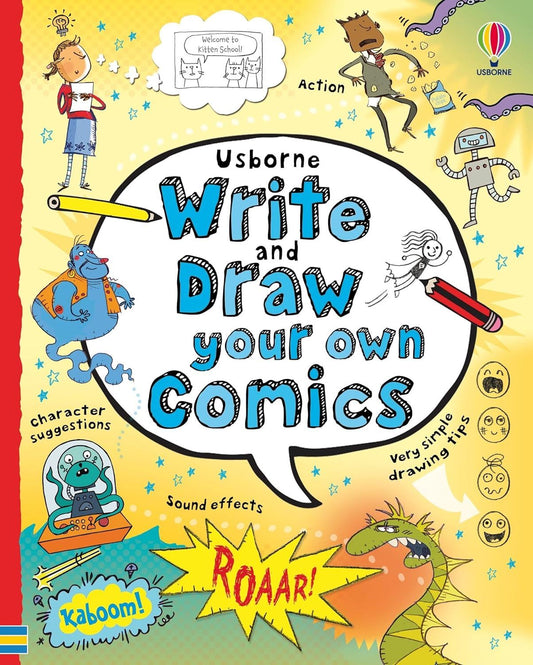 Usborne Write and Draw Your Own Comics