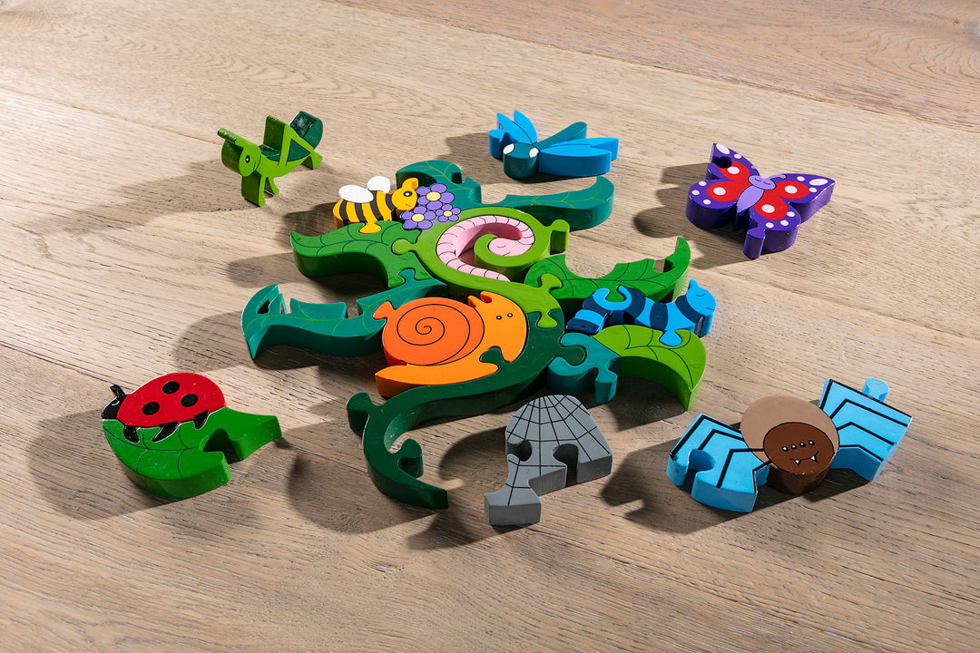 Creepy Crawlies Wooden Jigsaw