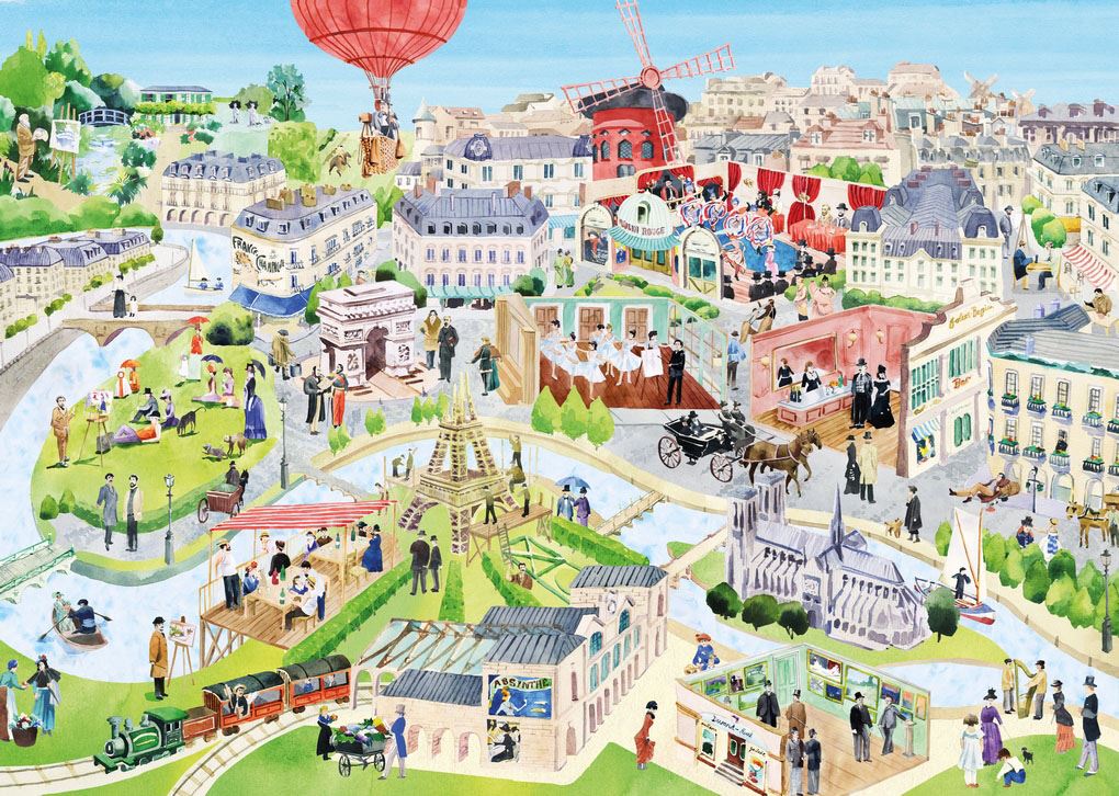 Story of Impressionism - 500 Piece Puzzle