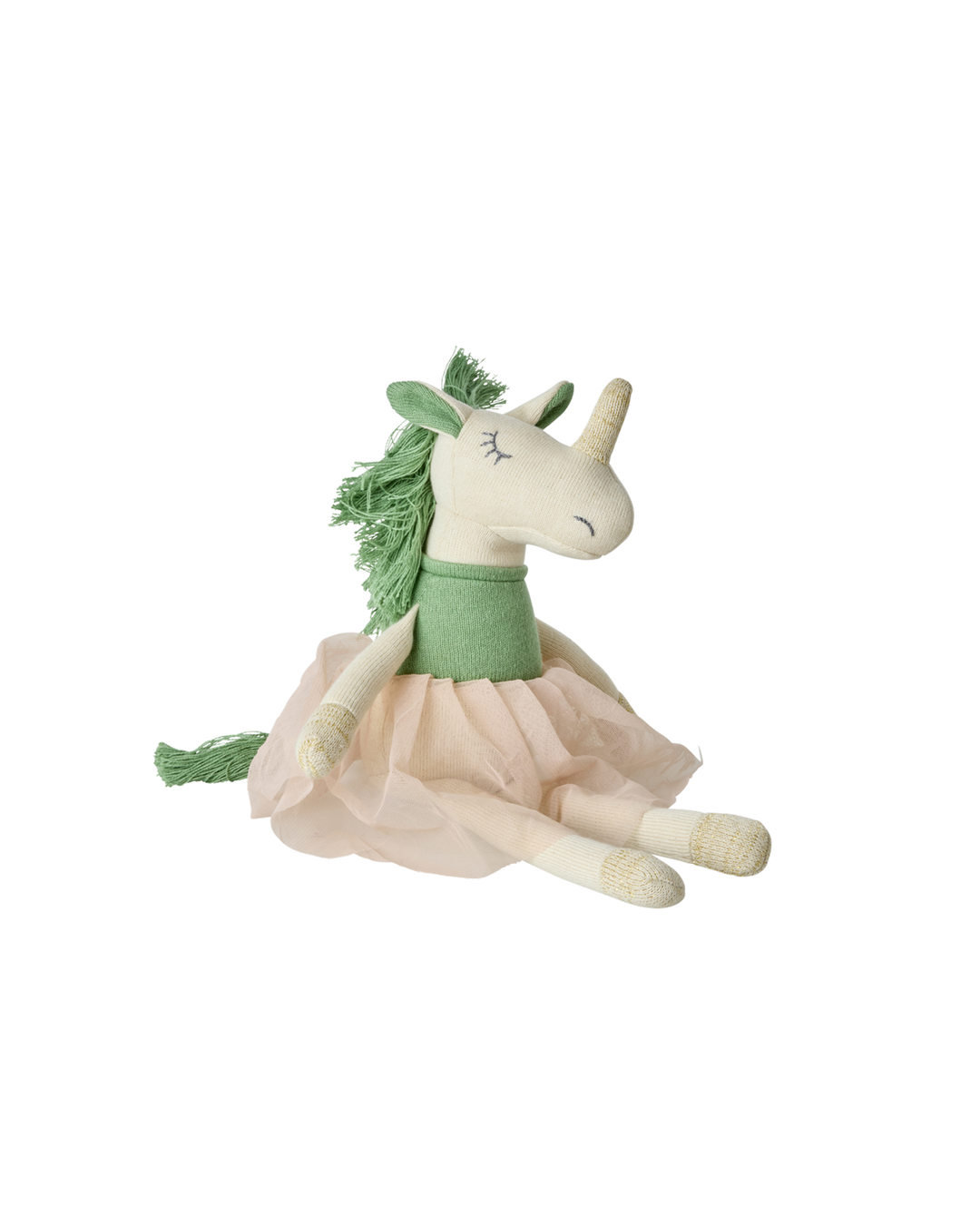 Kids Knitted Unicorn Soft Toy - Small