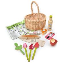 Load image into Gallery viewer, Tender Leaf Wicker Shopping Basket
