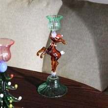 Load image into Gallery viewer, Candle Holder Merry Reindeer
