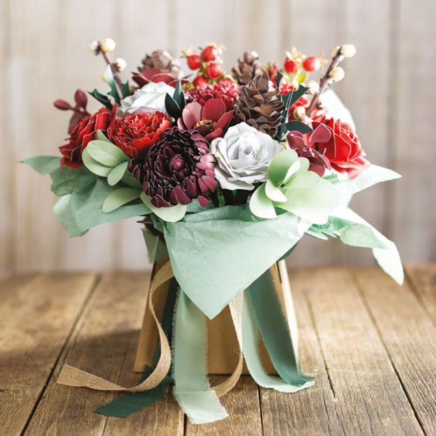 Bouquet in a Book - Winter
