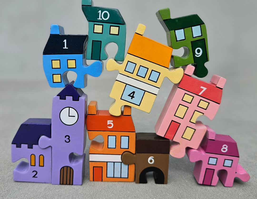 Harbour Town Number Jigsaw