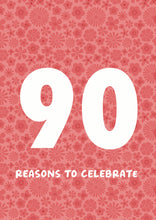 Load image into Gallery viewer, 90th Birthday card
