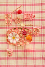 Load image into Gallery viewer, Melamine Rectangular Plate with Alison Flower Print
