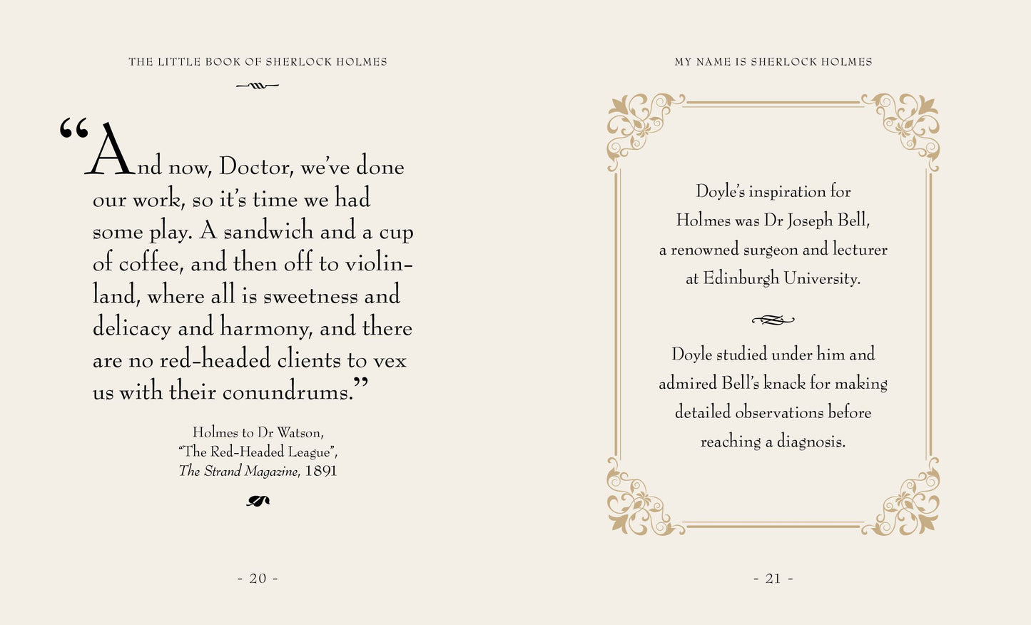 Little Book of Sherlock Holmes