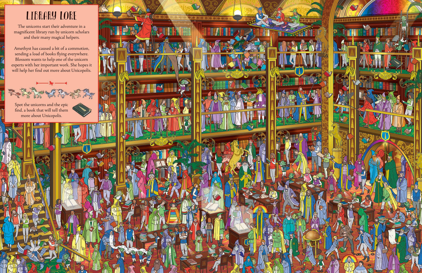 Where’s The Unicorn : An Epic Adventure Magical Search Book
