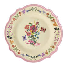Load image into Gallery viewer, Melamine Vintage Style Dinner Plate - Nathalie Lete Print

