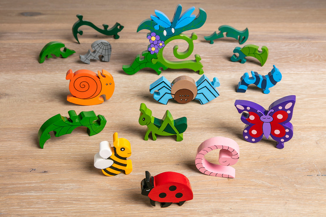 Creepy Crawlies Wooden Jigsaw
