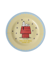 Load image into Gallery viewer, Plate - Cream Snoopy Print
