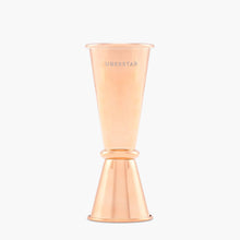 Load image into Gallery viewer, Double Jigger Stainless Steel Spirit Measure - Rose Gold
