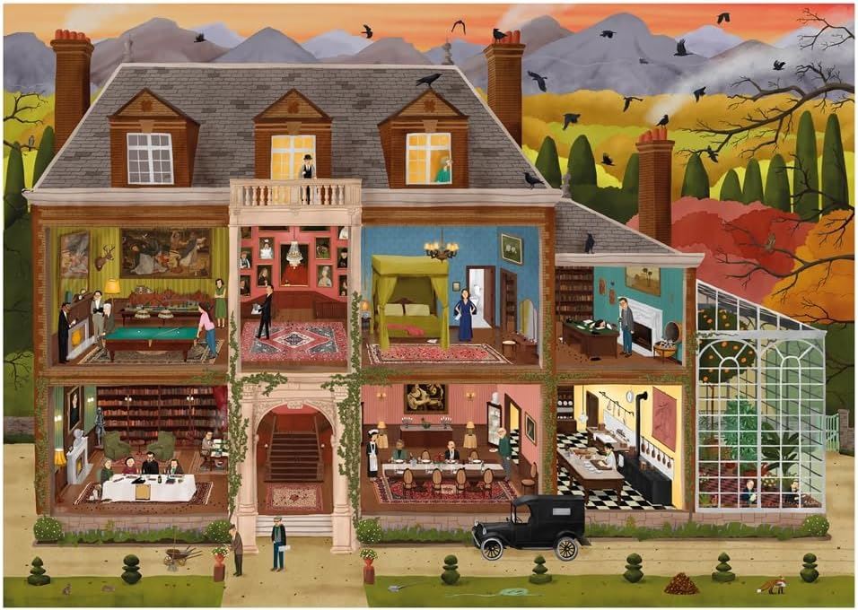 The Literary Detectives Murder Club - A 1000 Piece Whodunnit Jigsaw Puzzle