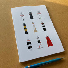 Load image into Gallery viewer, 9 Lighthouses Notebook
