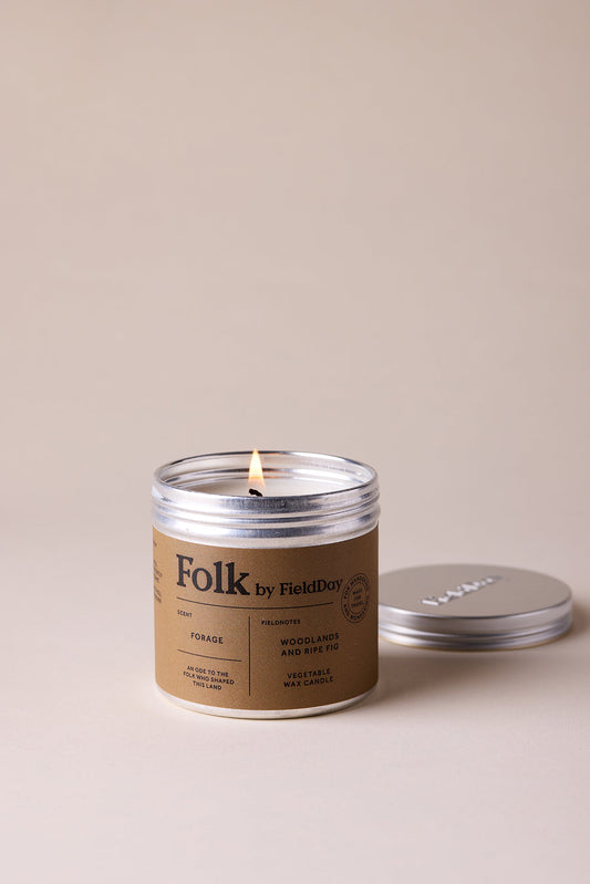 Forage Folk Tin Candle