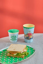 Load image into Gallery viewer, Medium Cup - Soft Blue Snoopy Print
