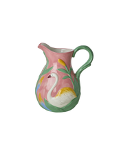 Load image into Gallery viewer, Ceramic Vase with Swan in Coral - 1.4L
