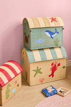Load image into Gallery viewer, Raffia Toy Baskets - Ocean Theme
