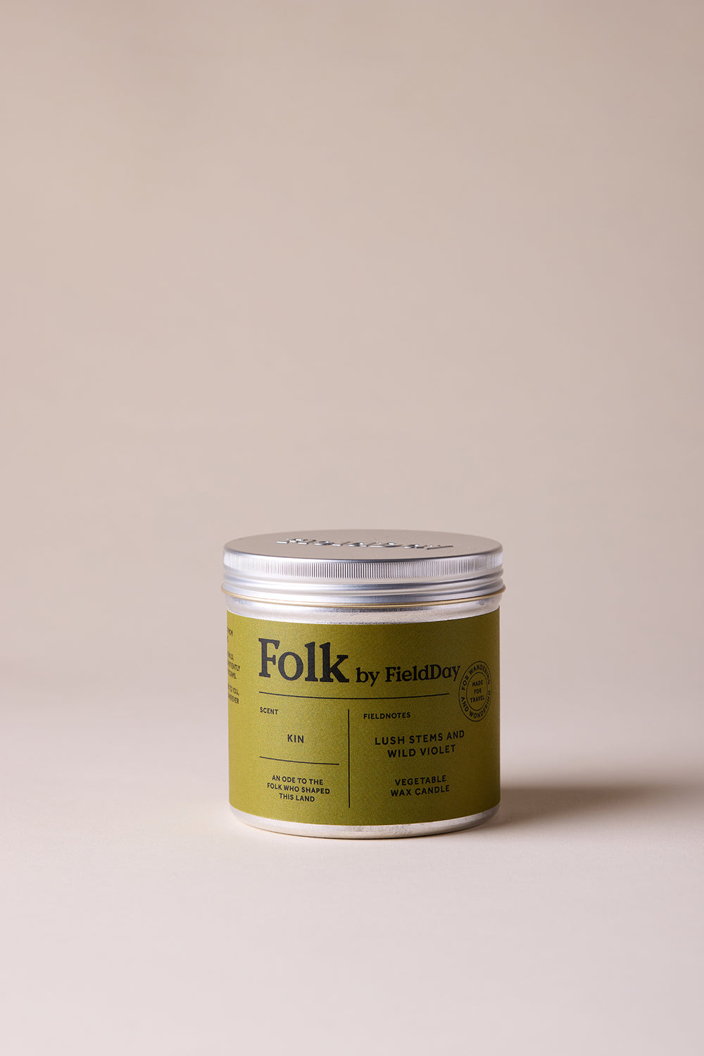 Kin Folk Tin Candle