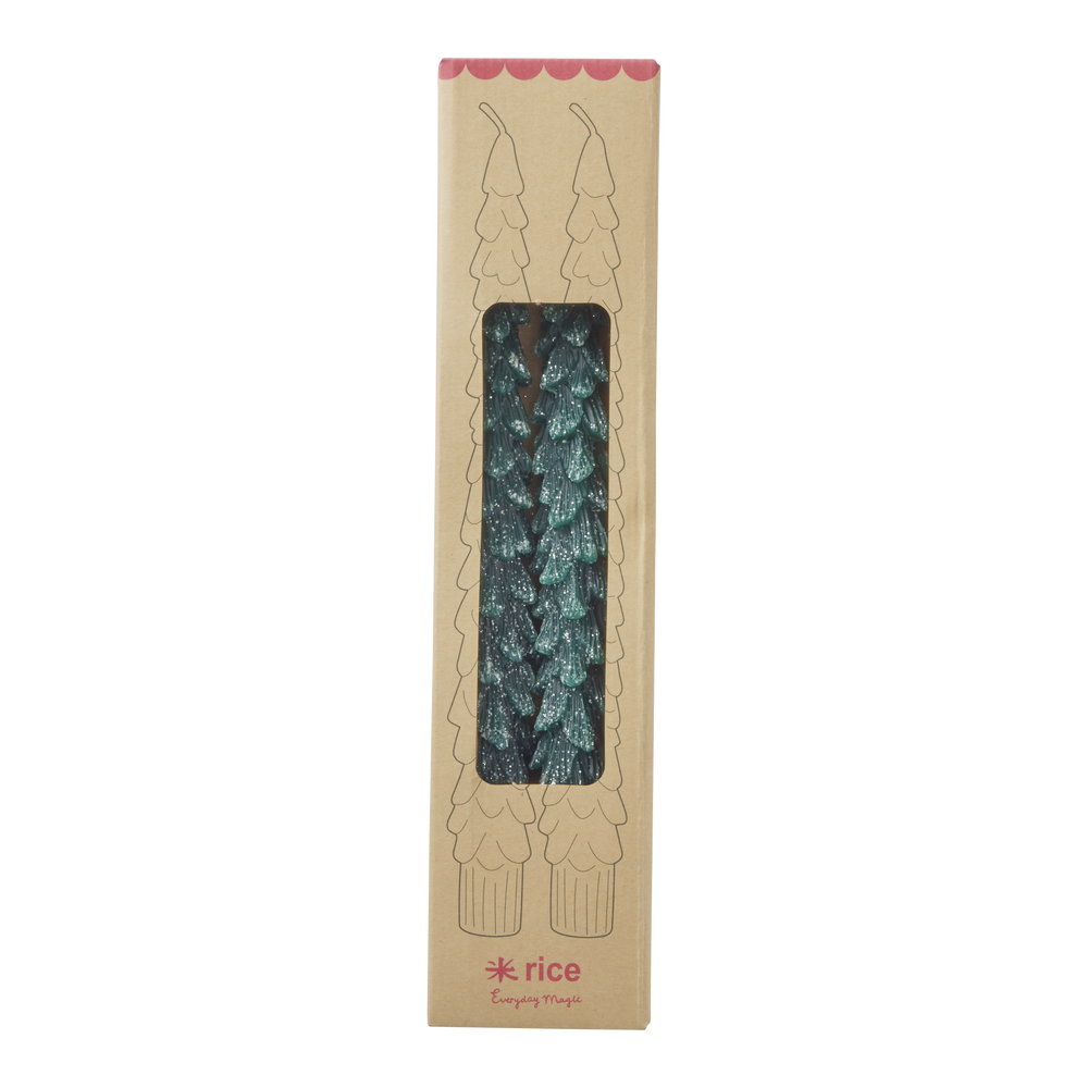 Christmas Tree Shaped Candle  - 2 pack