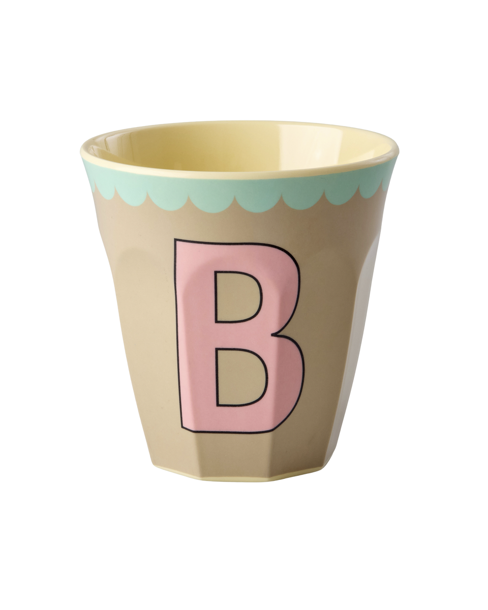 Vintage Colour Letter Cups
