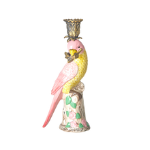 Load image into Gallery viewer, Bird Ceramic Candle Holder - Soft Pink
