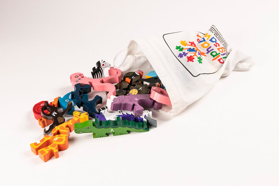 Alphabet Zoo Jigsaw and Playset