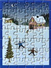 Load image into Gallery viewer, Snow Angels - Mini Puzzle
