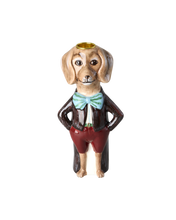 Load image into Gallery viewer, Dog Ceramic Candle Holder
