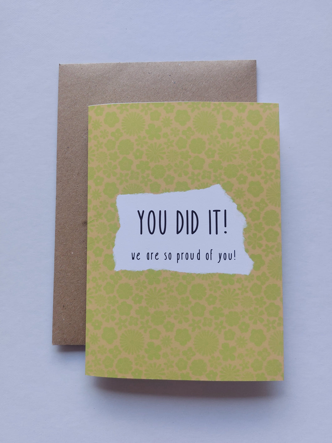 You did it!