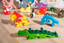 Load image into Gallery viewer, Alphabet Zoo Jigsaw and Playset
