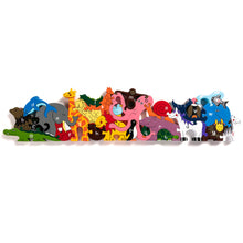 Load image into Gallery viewer, Alphabet Zoo Jigsaw and Playset
