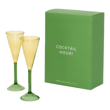 Load image into Gallery viewer, Champagne Flute Glasses Gift Set - Set of 2

