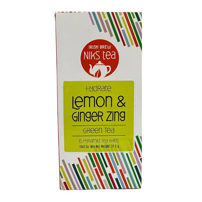 Lemon and Ginger Zing green tea