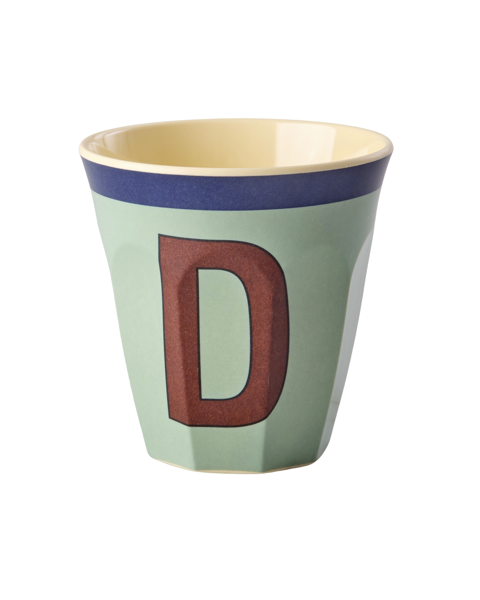 Vintage Colour Letter Cups