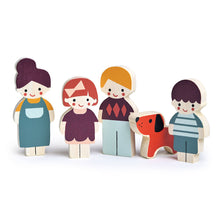 Load image into Gallery viewer, Mentari Doll Family with Dog
