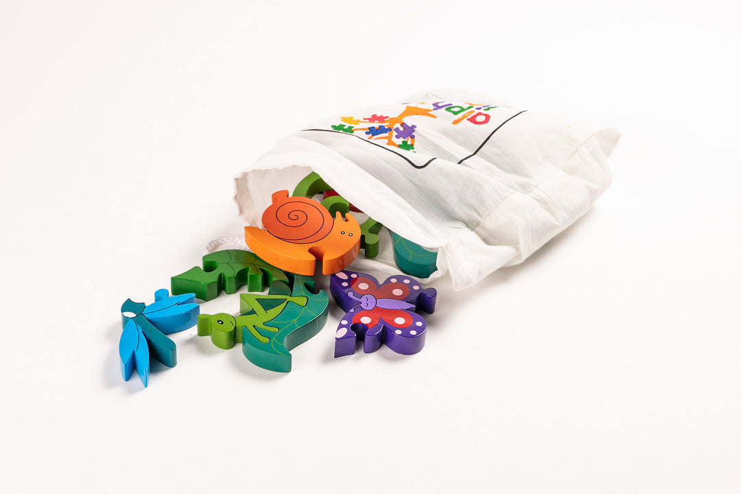Creepy Crawlies Wooden Jigsaw
