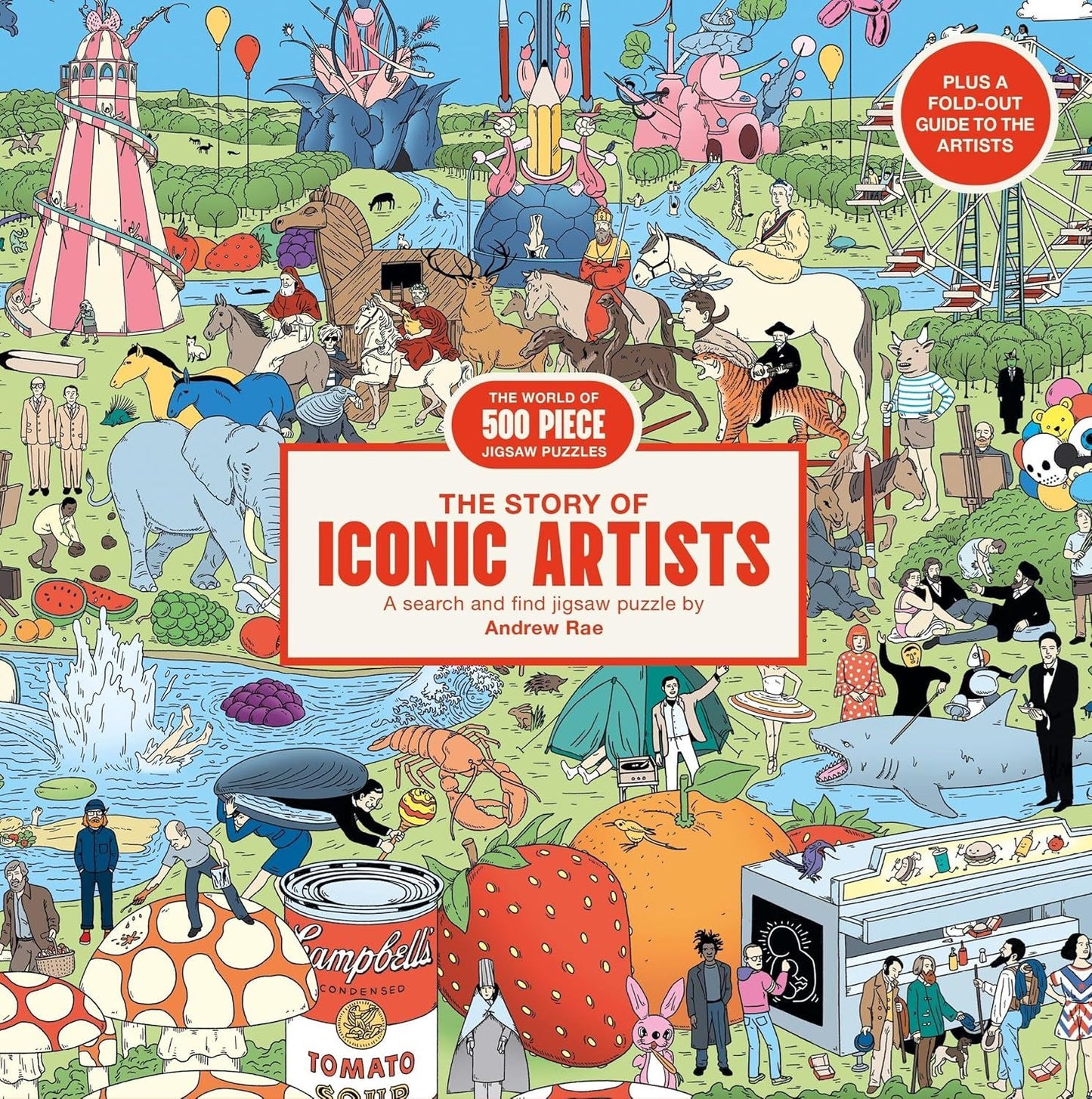 Story of Iconic Artists - 500 Piece Puzzle
