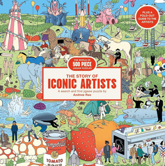 Story of Iconic Artists - 500 Piece Puzzle