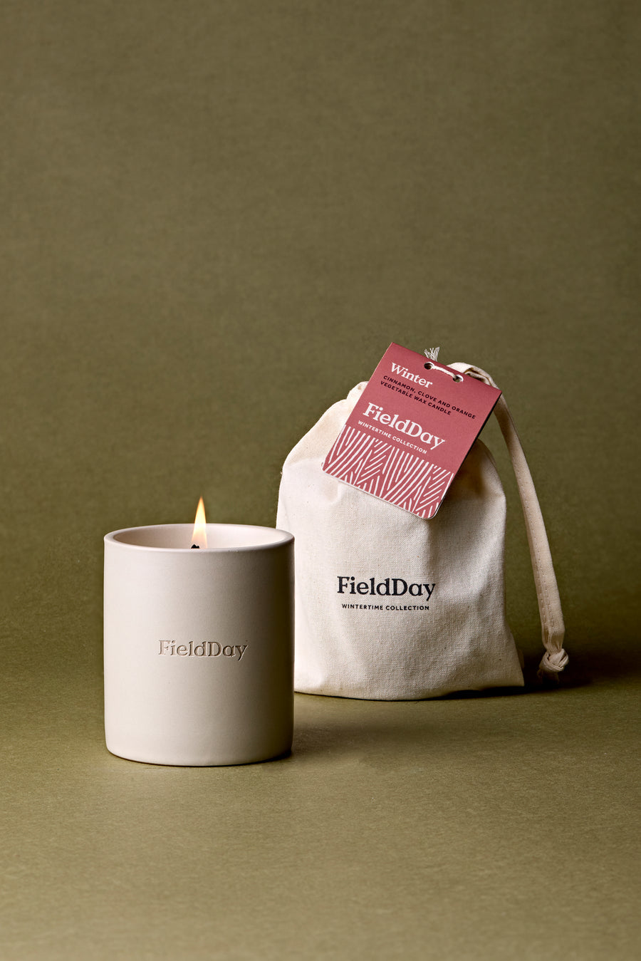 Classic Winter Candle