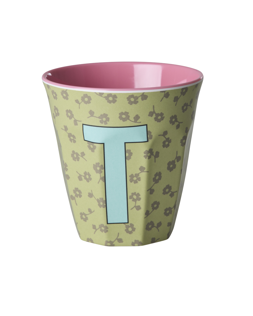 Flower Letter Cups