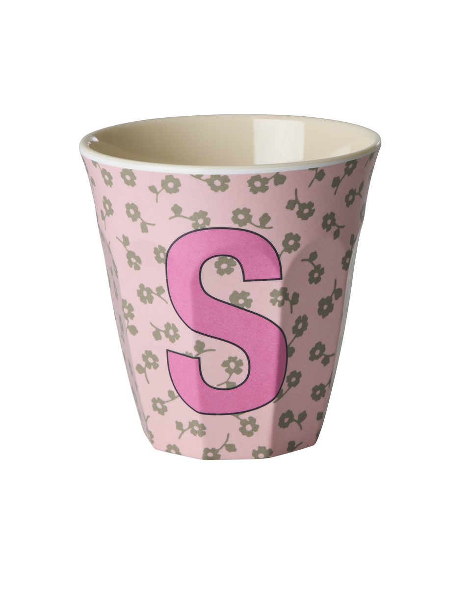 Flower Letter Cups