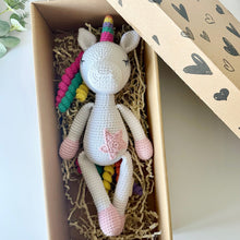 Load image into Gallery viewer, Cuddly Unicorn Teddy
